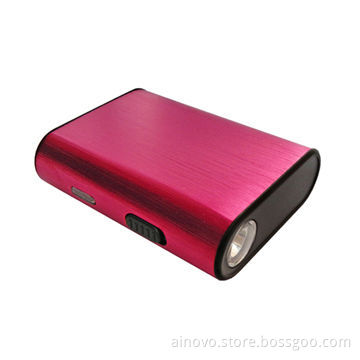 USB power bank for GPS, 5,200mA, gold capacity
